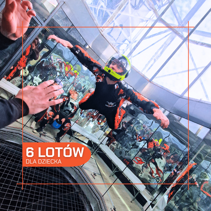 Starter dla juniora - 6 lotów dla 1 osoby Maxfly