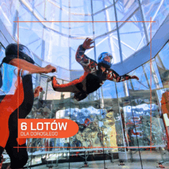 Starter dla dorosłego - 6 lotów dla 1 osoby Maxfly