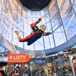 Starter dla dorosłego - 4 loty w Tunelu Maxfly